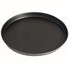 Diamond Steel Round Serving Tray Ø 260 mm Black