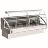 Diamond Refrigerated display counter, static, drawer system, without reserve - GREY/WHITE Diamond Refrigerated display counter, static, drawer system, without reserve - GREY/WHITE