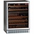 Diamond Undercounter 1-Door Wine Cooler 160 L, 38 Bottles, from 5 °C to 18 °C, Hinged Door, Black