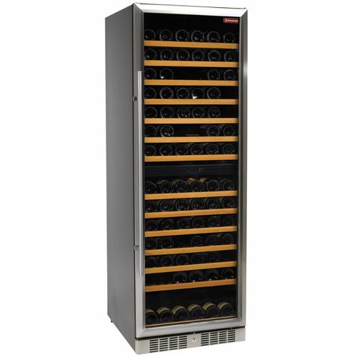 Diamond 1-Door Wine Cooler 375 L, 155 Bottles, from 5 °C to 18 °C, Hinged Door, Black Diamond 1-Door Wine Cooler 375 L, 155 Bottles, from 5 °C to 18 °C, Hinged Door, Black