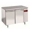 Diamond Double Door Freezer Table, 600x400 mm, , from -20 °C to -10 °C, Side-Mounted Compressor, Ventilated