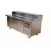 Diamond 3-doors Salad Prep Table 11x 1/3 GN with Top Unit 3x 600x400 mm, -2 °C to 10 °C, Side-Mounted Compressor Diamond 3-doors Salad Prep Table 11x 1/3 GN with Top Unit 3x 600x400 mm, -2 °C to 10 °C, Side-Mounted Compressor