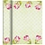 Duni Tablerunner DUNICEL® 0,4 x 24 m Love Tulips (Pack of 4)