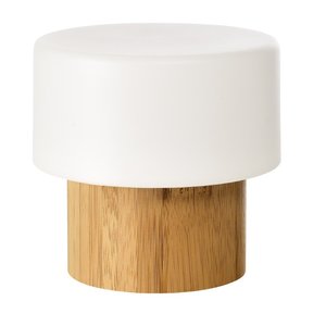 Duni LED Lamp Bamboo 110 x Ø 110 mm White (Pack of 4) Duni LED Lamp Bamboo 110 x Ø 110 mm White (Pack of 4)