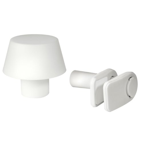 Duni LED Lamp plastic 195 x Ø 118 mm White clamp (Pack of 4) Duni LED Lamp plastic 195 x Ø 118 mm White clamp (Pack of 4)