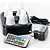 Duni LED Set, rechargeable, multicolour, 4 pcs 70 x 40 mm 13 h White