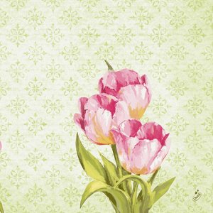 Duni Serwetki classic 40 x 40 cm Love Tulips (300 szt.) Duni Serwetki classic 40 x 40 cm Love Tulips (300 szt.)