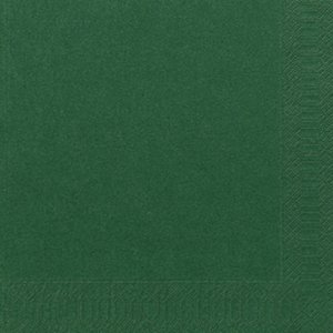 Duni Napkin 3-ply 40 x 40 cm Dark Green (Pack of 1000)