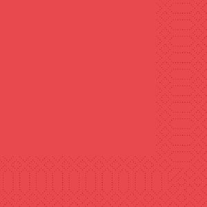 Duni Serwetki 3-warstwowe 33 x 33 cm czerwone (1000 szt.) Duni Serwetki 3-warstwowe 33 x 33 cm czerwone (1000 szt.)