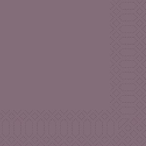 Duni Napkin 3-ply 33 x 33 cm Violet (Pack of 1000) Duni Napkin 3-ply 33 x 33 cm Violet (Pack of 1000)