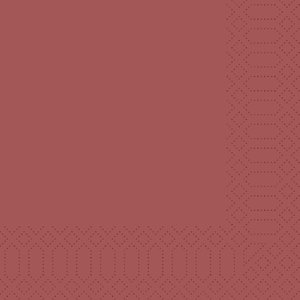 Duni Serwetki 3-warstwowe 40 x 40 cm bordowe (1000 szt.)