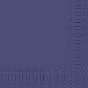 Duni Serwetki 3-warstwowe 40 x 40 cm granatowe (1000 szt.)