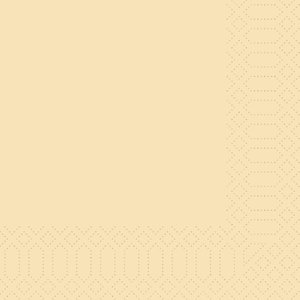 Duni Napkin 3-ply 40 x 40 cm Cream (Pack of 1000) Duni Napkin 3-ply 40 x 40 cm Cream (Pack of 1000)