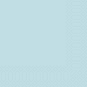 Duni Serwetki 3-warstwowe 40 x 40 cm niebieskie (1000 szt.)