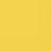 Duni Napkin 3-ply 40 x 40 cm Yellow (Pack of 1000)