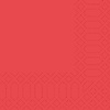 Duni Napkin 3-ply 24 x 24 cm Red (Pack of 2000)