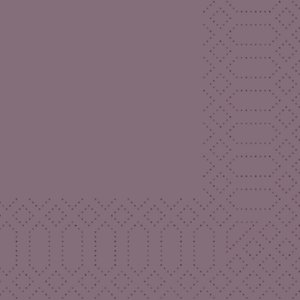 Duni Napkin 3-ply 24 x 24 cm Violet (Pack of 2000) Duni Napkin 3-ply 24 x 24 cm Violet (Pack of 2000)