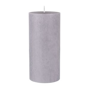 Duni Pillar Candle 150 x 70 mm Grey (Pack of 12)