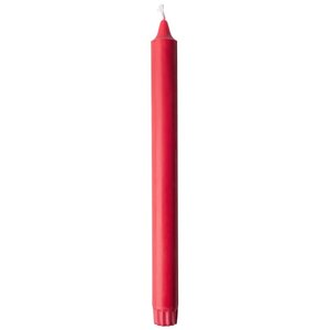 Duni Crown Candle t 250 x Ø 22 mm Red (Pack of 48)