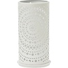 Duni Candle Holder 140 x Ø 75 mm White (Pack of 4)