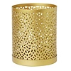 Duni Candle Holder 100 x Ø 80 mm Gold (Pack of 4)