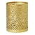 Duni Candle Holder 100 x Ø 80 mm Gold (Pack of 4)