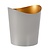 Duni Candle Holder 80 x Ø 70 mm Grey (Pack of 6)