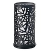 Duni Candle Holder 140 x Ø 75 mm Black (Pack of 4)