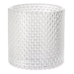 Duni Świecznik szklany 80 x Ø 80 mm Calm przezroczysty (6 szt.)