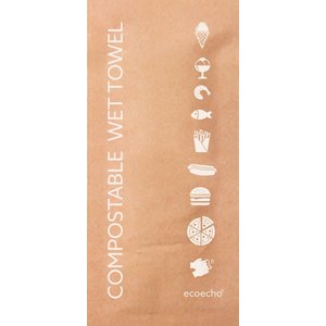 Duni Wet Towel Cleansing 60 x 130 mm eco Brown (Pack of 500) Duni Wet Towel Cleansing 60 x 130 mm eco Brown (Pack of 500)