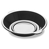 Duni Talerz DF Pearl M1 220 x 42 mm czarny (320 szt.)