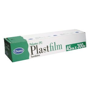 Duni Clingfilm (PE) in Dispenser Box with Cutter 0,45 x 300 m Transparent (Pack of 6) Duni Clingfilm (PE) in Dispenser Box with Cutter 0,45 x 300 m Transparent (Pack of 6)