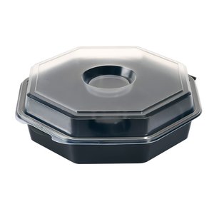 Duni Octaview® 230 x 230 x 70 mm Black (Pack of 160) Duni Octaview® 230 x 230 x 70 mm Black (Pack of 160)