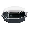 Duni Pojemnik Octaview® 190 x 190 x 80 mm 850 ml czarny (270 szt.) Duni Pojemnik Octaview® 190 x 190 x 80 mm 850 ml czarny (270 szt.)