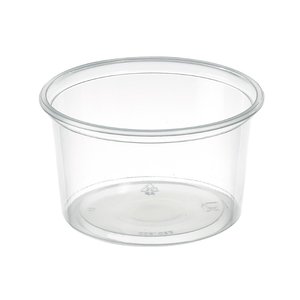Duni Pojemnik na sosy Delipack okrągły 300 ml transparentny (1000 szt.)