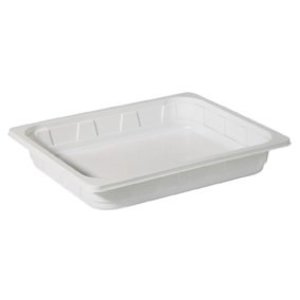 Duni 1/2 GN Tray 325 x 265 x 50 mm White (Pack of 100) Duni 1/2 GN Tray 325 x 265 x 50 mm White (Pack of 100)