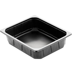 Duni 1/2 GN Tray 325 x 265 x 60 mm Black (Pack of 100) Duni 1/2 GN Tray 325 x 265 x 60 mm Black (Pack of 100)