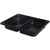 Duni 1/2 GN Tray 325 x 265 x 50 mm Black (Pack of 100)