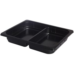 Duni 1/2 GN Tray 325 x 265 x 50 mm Black (Pack of 100) Duni 1/2 GN Tray 325 x 265 x 50 mm Black (Pack of 100)