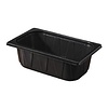 Duni 1/4 GN Tray 265 x 161 x 80 mm Black (Pack of 200) Duni 1/4 GN Tray 265 x 161 x 80 mm Black (Pack of 200)