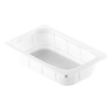 Duni 1/4 GN Tray 265 x 161 x 60 mm White (Pack of 200)