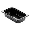 Duni 1/4 GN Tray 265 x 161 x 60 mm Black (Pack of 200)