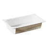 Duni 1/4 GN Tray 265 x 162 x 50 mm White (Pack of 200) Duni 1/4 GN Tray 265 x 162 x 50 mm White (Pack of 200)