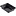 Duni Cater Line Tray 227 x 178 x 50 mm Black (Pack of 216)