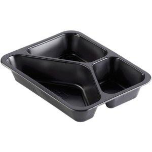 Duni Cater Line Tray 227 x 178 x 40 mm Black (Pack of 216) Duni Cater Line Tray 227 x 178 x 40 mm Black (Pack of 216)