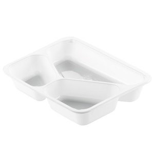 Duni Pojemnik Menu, Ecoecho® 3-komorowy 225 x 175 x 43 mm 525 ml /275 ml /205 ml biały (300 szt.) Duni Pojemnik Menu, Ecoecho® 3-komorowy 225 x 175 x 43 mm 525 ml /275 ml /205 ml biały (300 szt.)