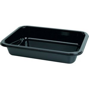 Duni Small Portion Tray, Ecoecho® 187 x 137 x 34 mm Black (Pack of 520) Duni Small Portion Tray, Ecoecho® 187 x 137 x 34 mm Black (Pack of 520)