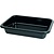 Duni Small Portion Tray, Ecoecho® 187 x 137 x 34 mm Black (Pack of 520)
