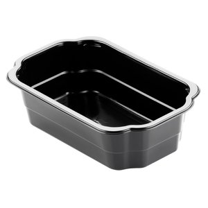 Duni Take-Away Tray 250 x 159 x 70 mm Black 1-Comp (Pack of 220) Duni Take-Away Tray 250 x 159 x 70 mm Black 1-Comp (Pack of 220)