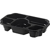 Duni Take-Away Tray 250 x 159 x 46 mm Black 5-Comp (Pack of 240) Duni Take-Away Tray 250 x 159 x 46 mm Black 5-Comp (Pack of 240)